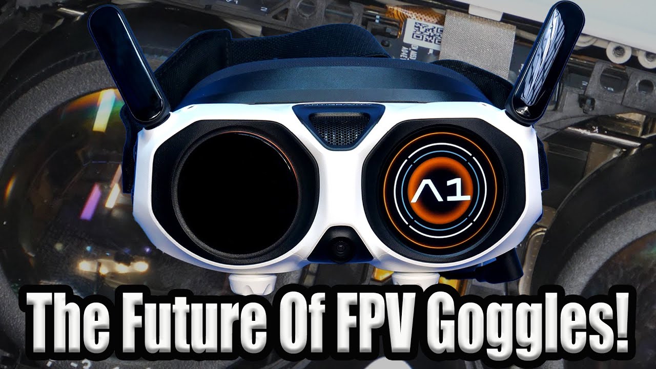 Antigravity A1 Vision FPV Goggles - Overview - Teardown - Thoughts