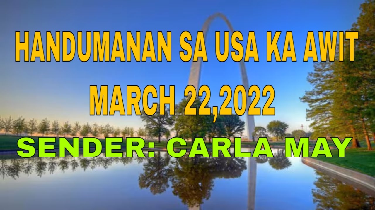 Handumanan Sa Usa Ka Awit  March 22, 2022
