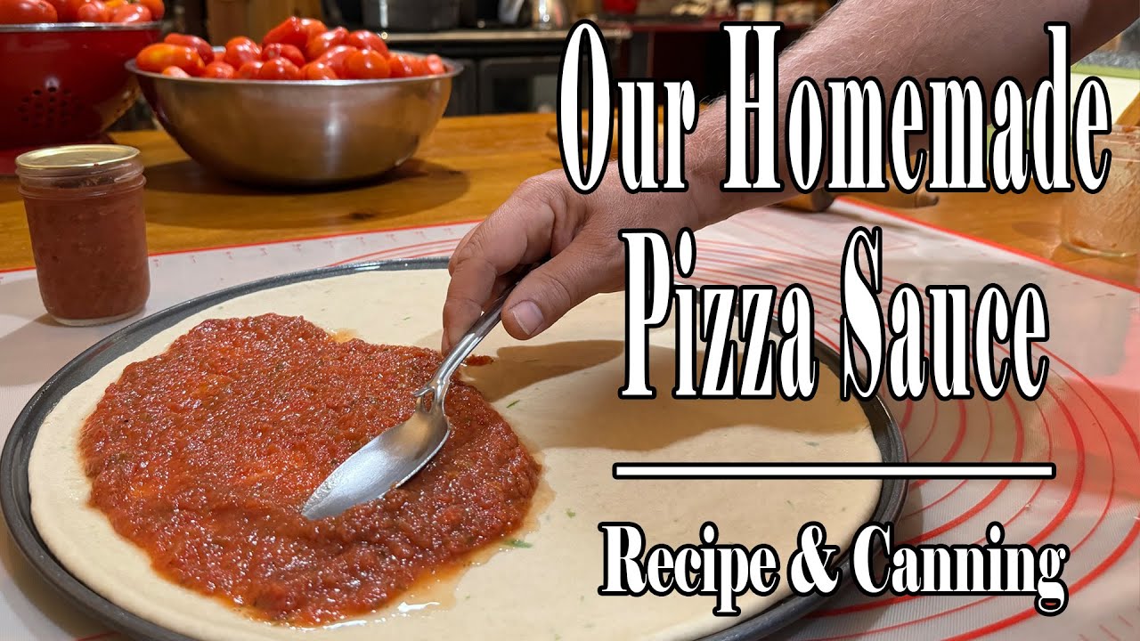 Our Homemade Pizza Sauce