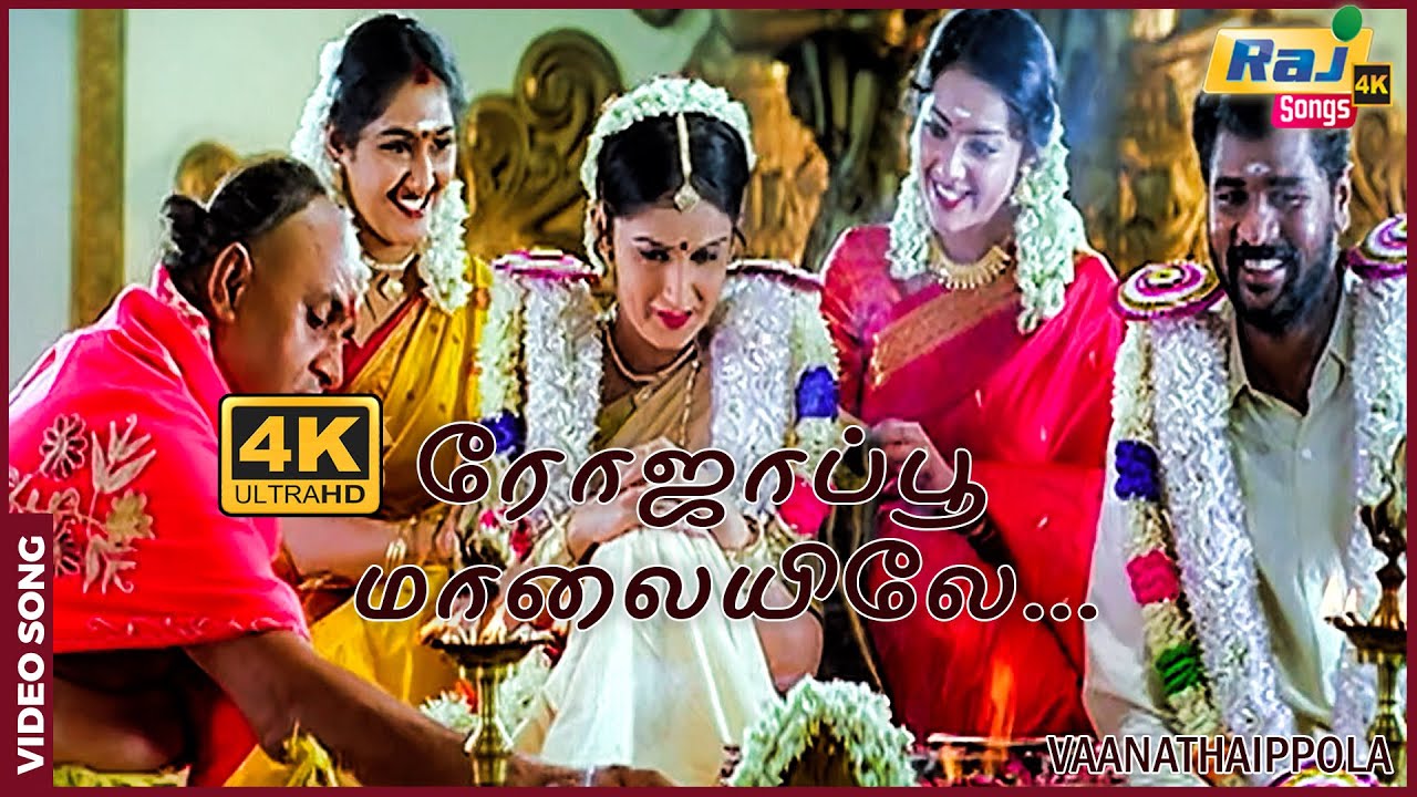 ரோஜாப்பூ மாலையிலே ஒரு முல்லைப்பூ சேர்கிறதே.....| Vijayakanth | Meena | S. A. Rajkumar | Raj 4K Songs