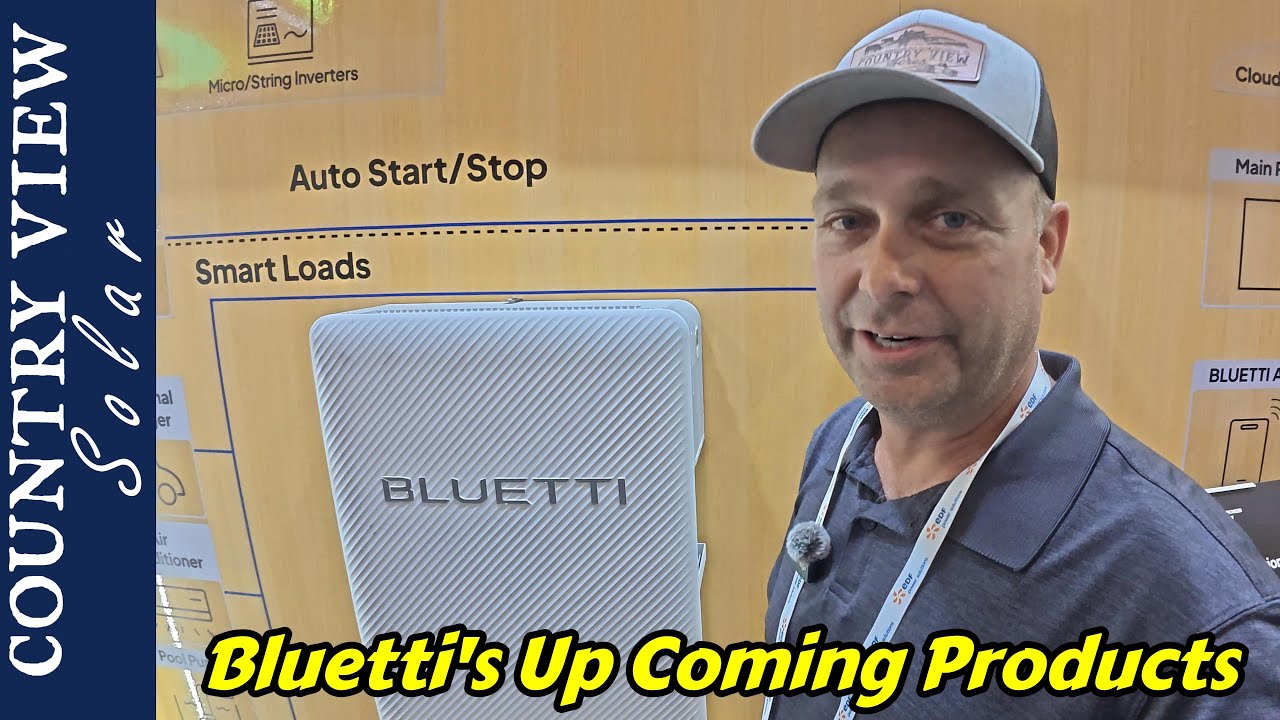 New Products Coming Out From Bluetti  - Whole Home Backup, Refrigerator UPS, RV Power System & More