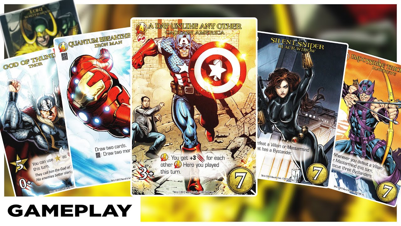 Avengers Assemble! || Marvel Legendary GAMEPLAY