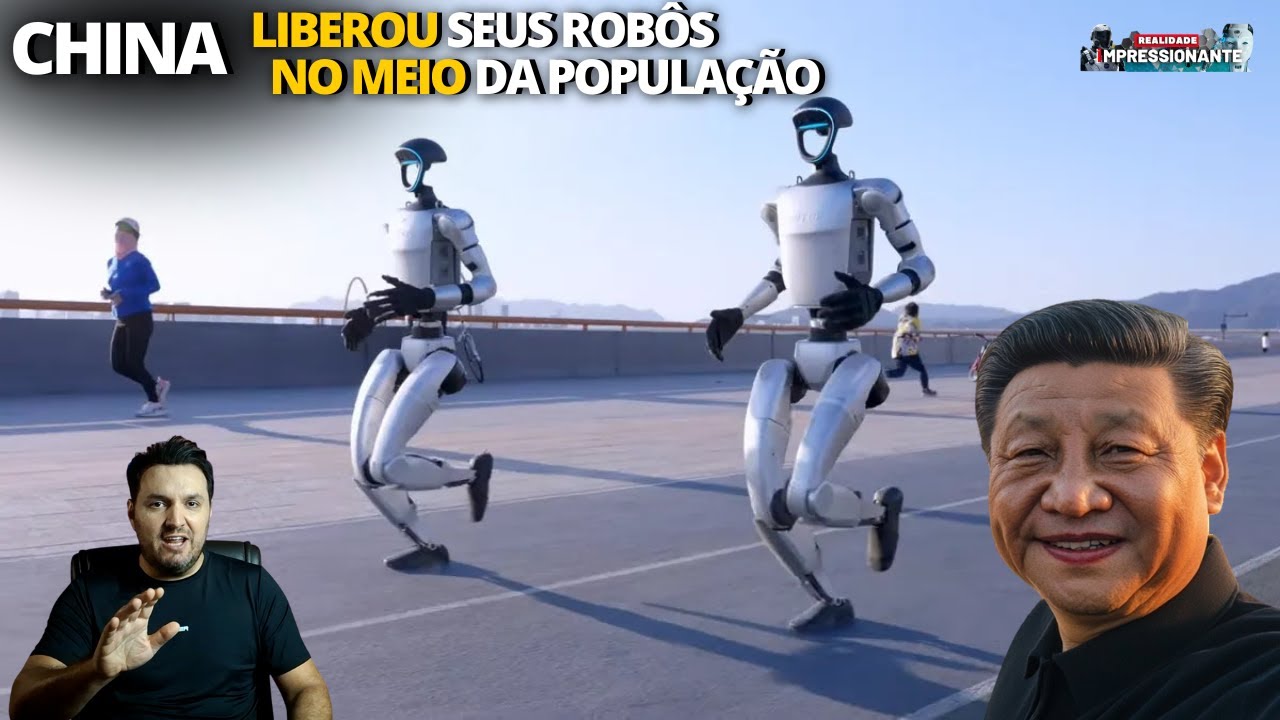 ASSISTA! China Choca o Mundo com Atualização do Robô Humanoide Unitree G1 Bionic Agile Upgrade