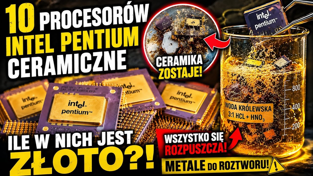 I'm Melting 10 Ceramic Intel Pentium Processors - Is It Worth It? #gold #test #silver #intel