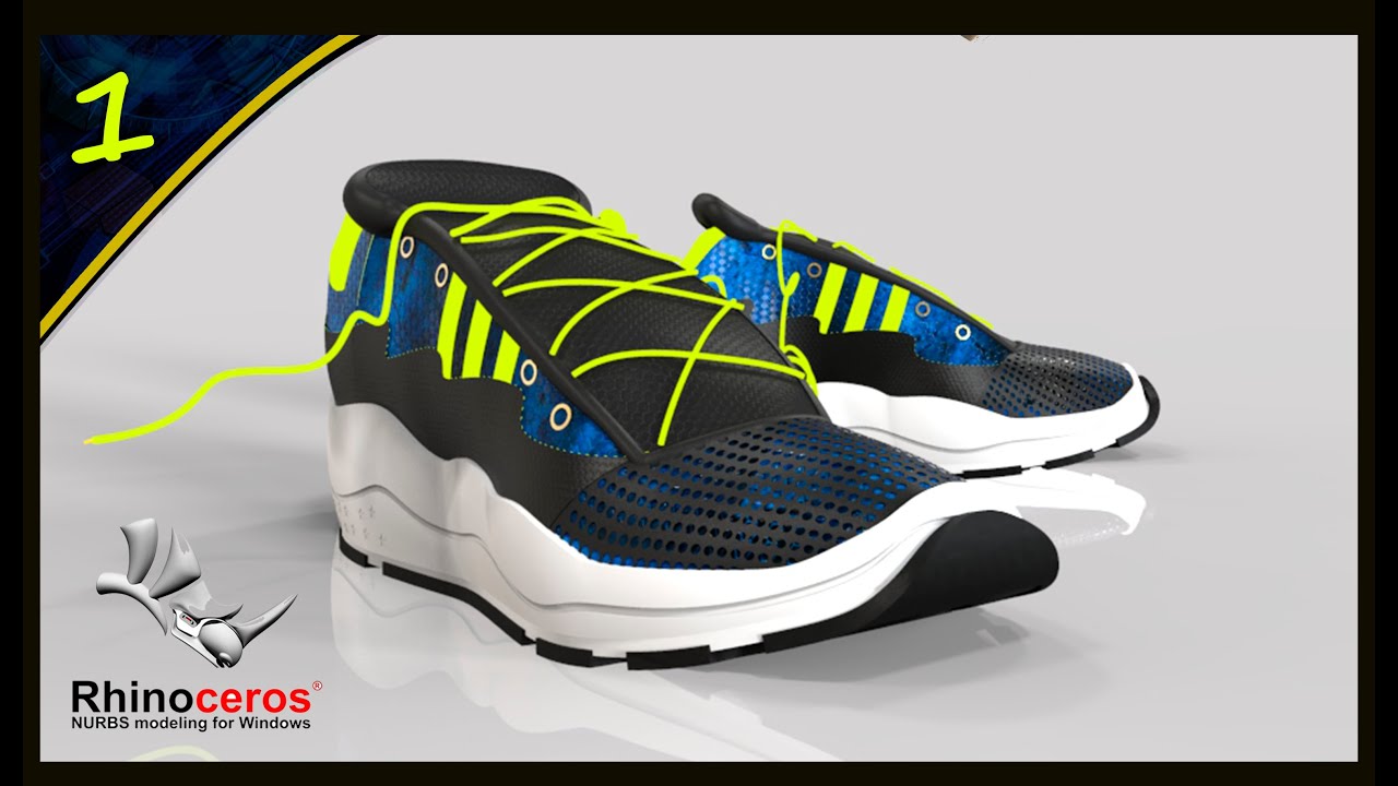 Modelando un tenis en RhinoCeros parte 1