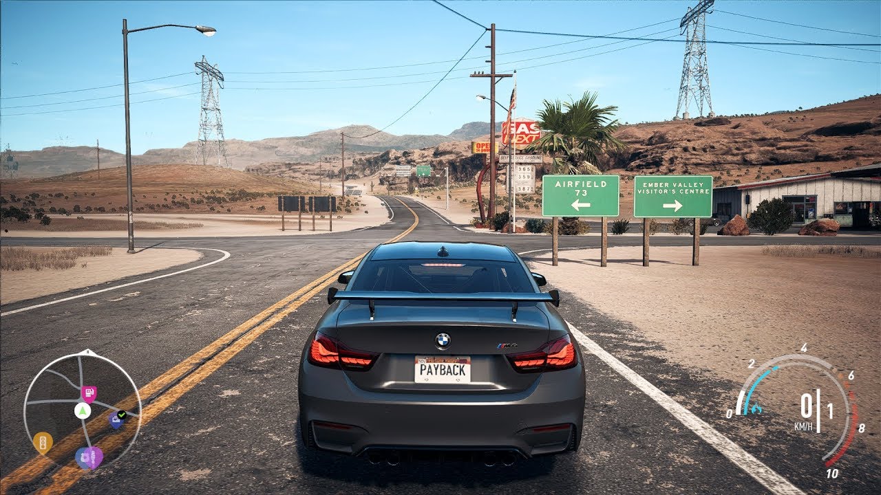 Need For Speed: Payback - BMW M4 GTS - Open World Free Roam Gameplay (PC HD) [1080p60FPS]