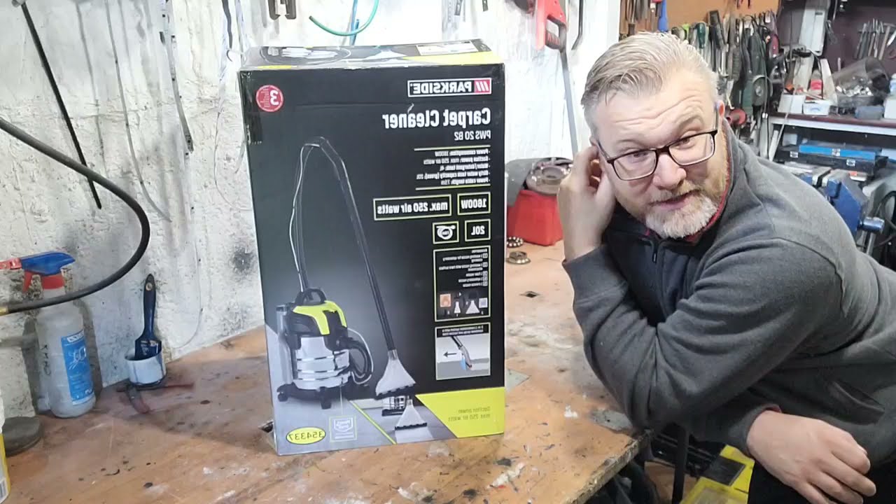 Test odkurzacza piorącego z Lidla Parkside PWS 20 B2