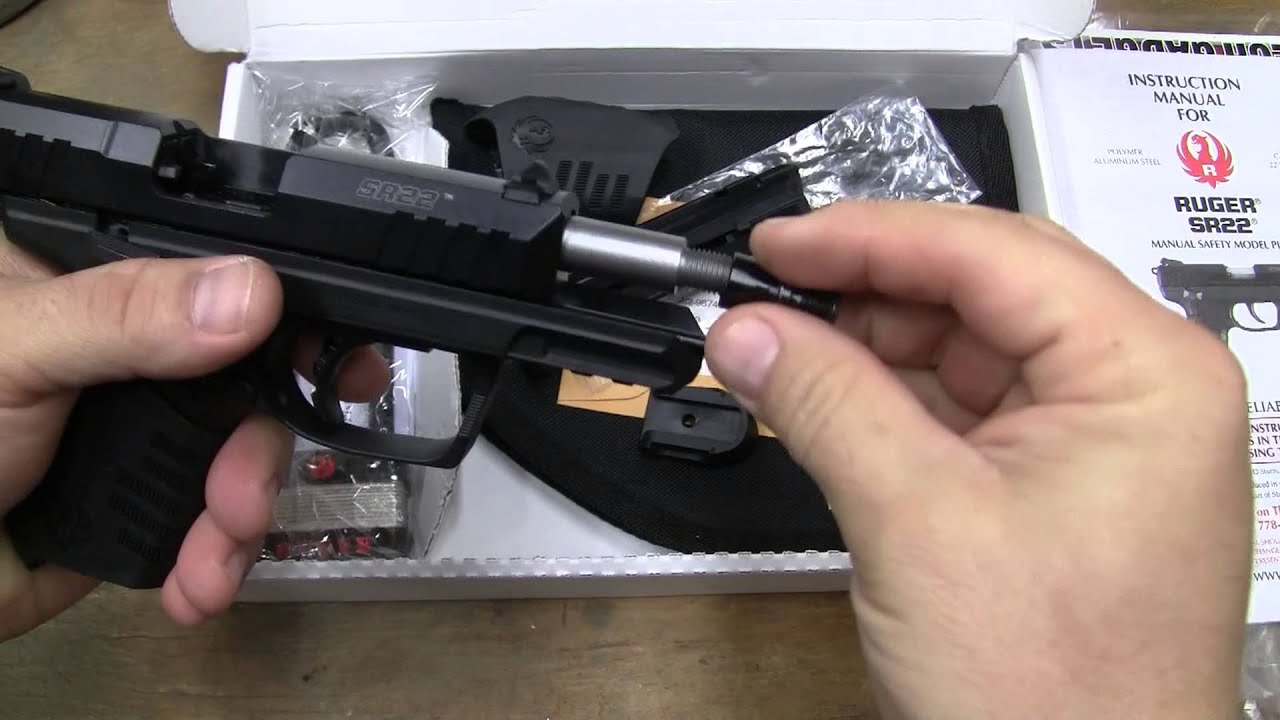 Ruger SR22 Threaded, The Way it Should Be...