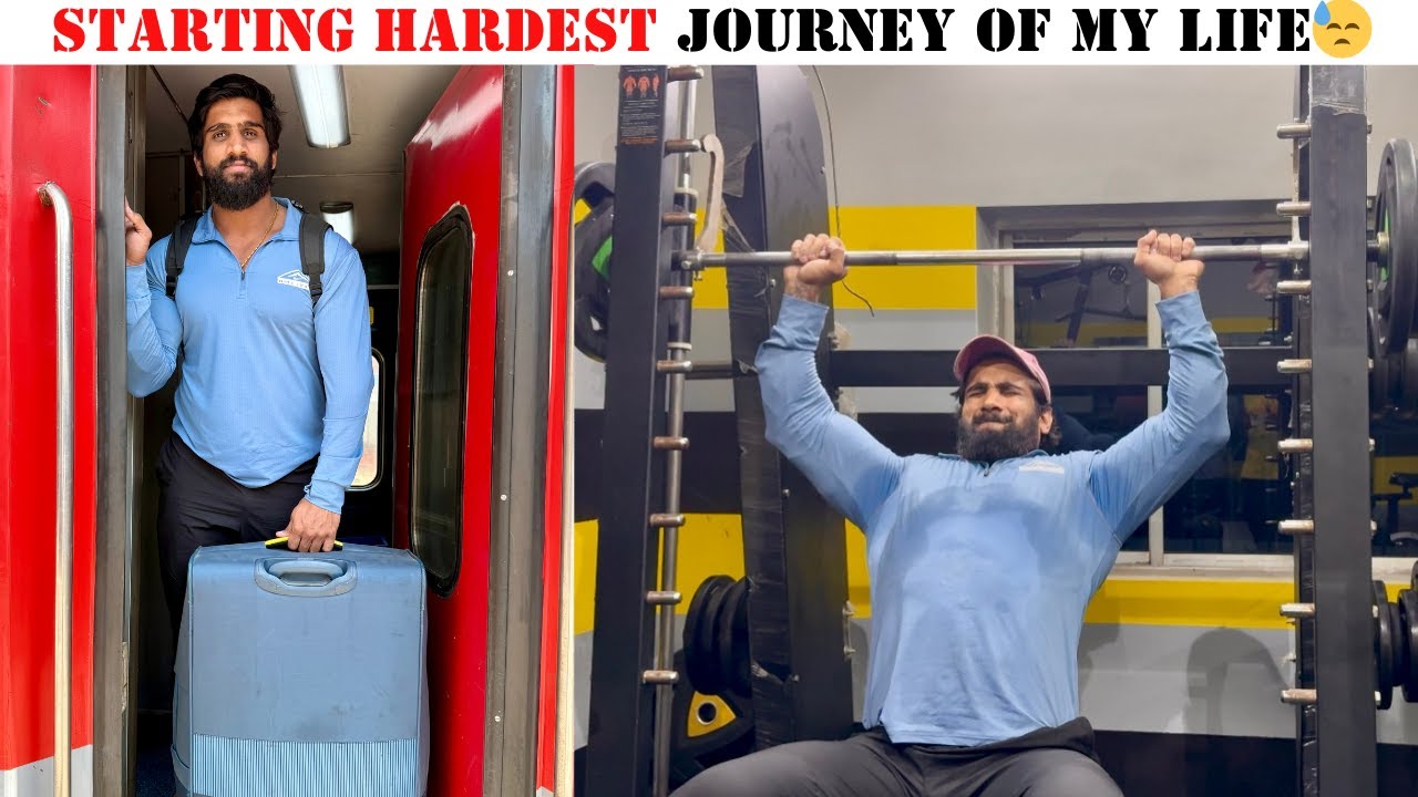 Starting Hardest Journey Of My Life 1800 Km Away From Home😓| Nitin Chandila