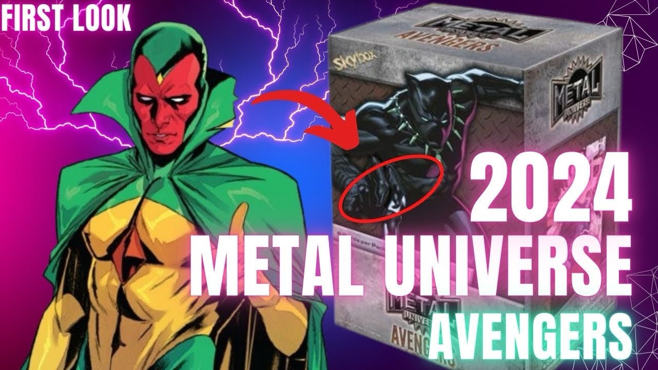AMAZING PRODUCT 🤩🔥! 2024 Skybox Marvel Metal Universe Avengers BLASTER box Review!