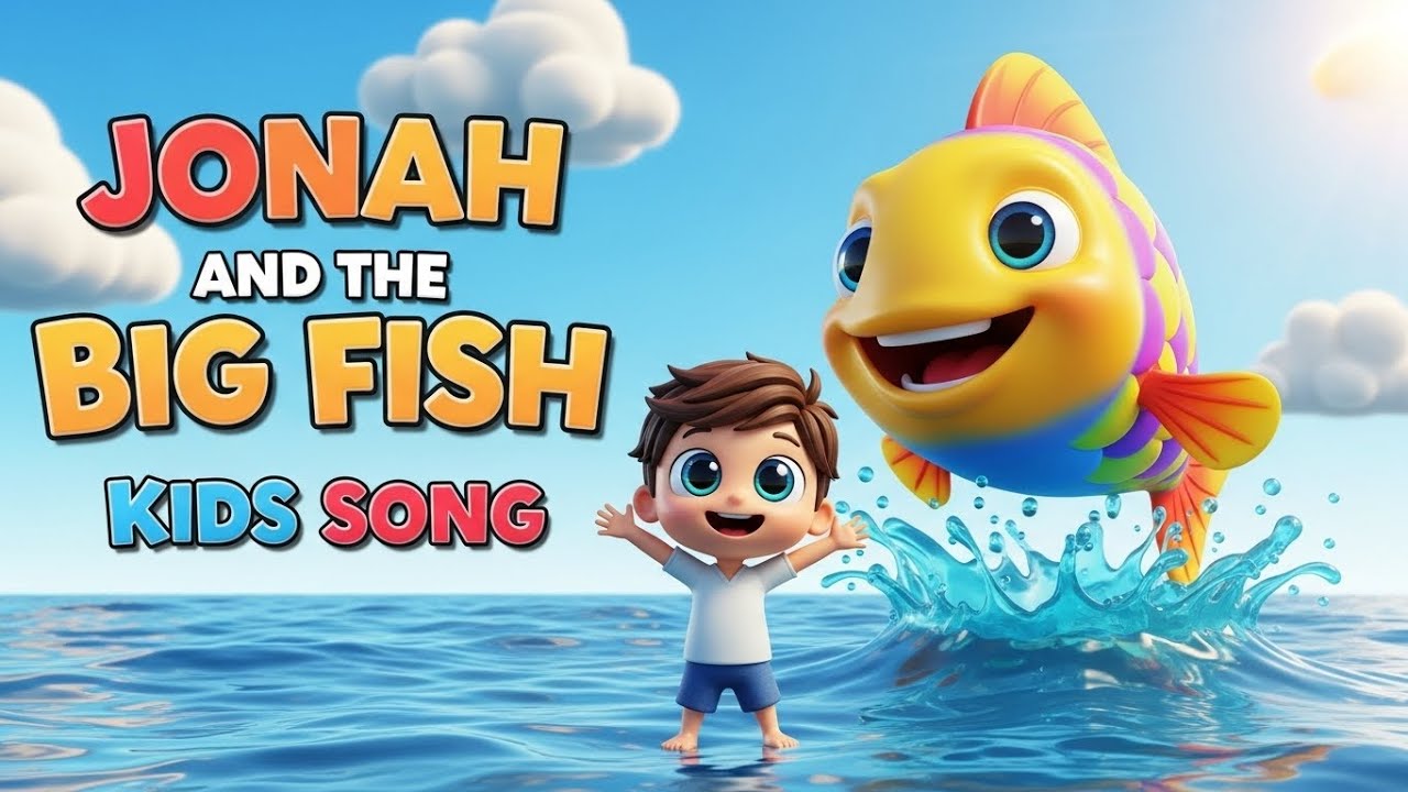 Jonah and the Big Fish Kids Song | Kids Bible Song | Fun Christian Song for Children | God Loves You