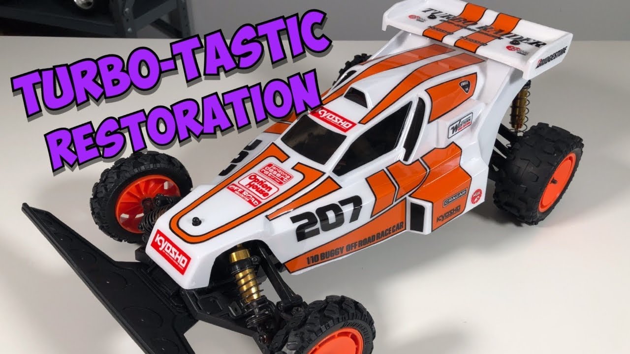 e180: Vintage Kyosho Turbo Raider 2WD RC 