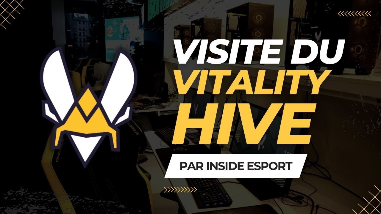 VISITE DU VITALITY HIVE, LE QG ULTIME DES GAMERS !