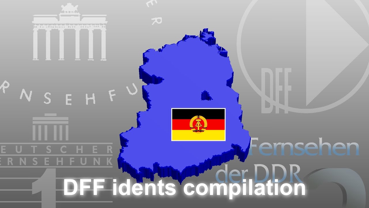 DFF idents compilation (East Germany)