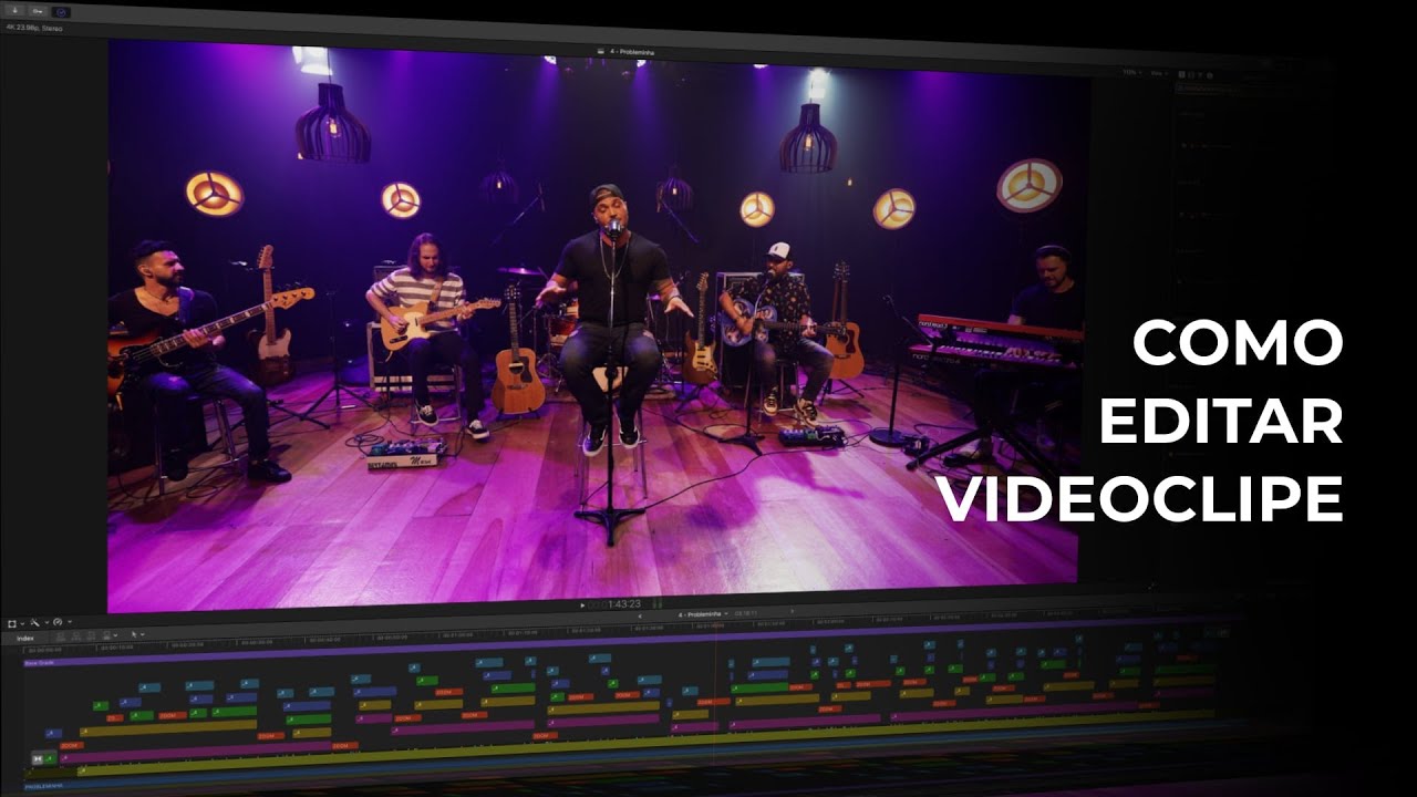 AULA GRATIS - Como eu edito meus CLIPES musicais | TUTORIAL