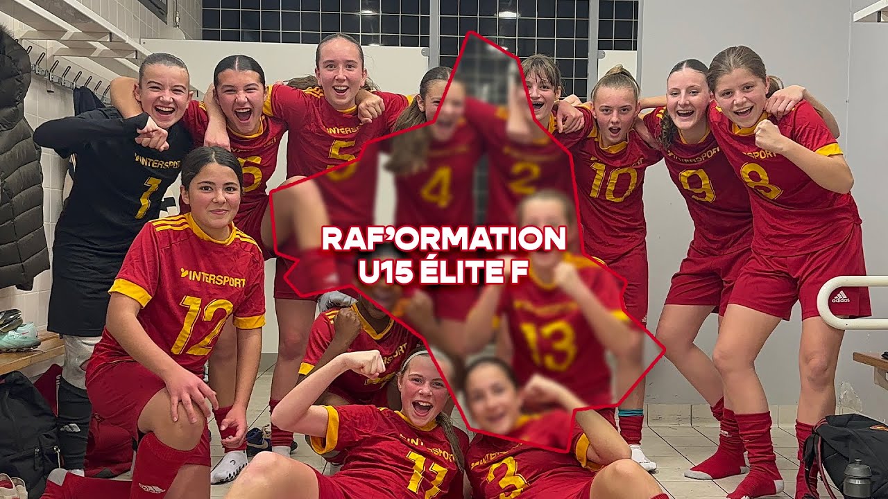 RAF’ORMATION | LES U15F S’OFFRENT LA 3ÈME PLACE !