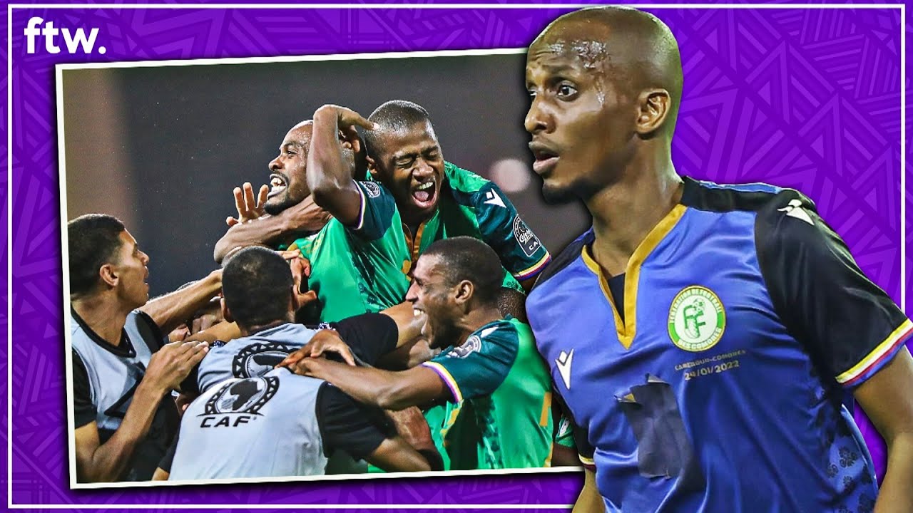COMOROS PLAY LEFT BACK IN GOAL AT AFCON (FTW)