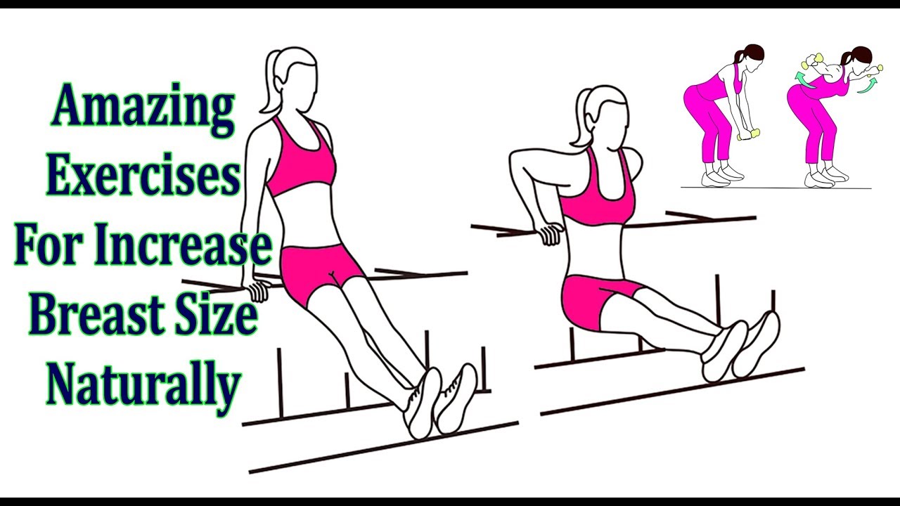 7 Easy Exercises That Help Increase Breast Size Naturally. Happy Healthy Life