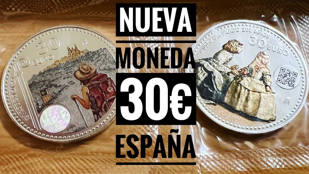 Moneda 30 EUROS 2021 Año XACOBEO España