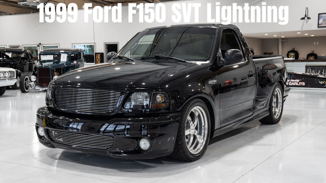1999 Ford F150 SVT Lightning walk-around. Available here at Burnyzz!