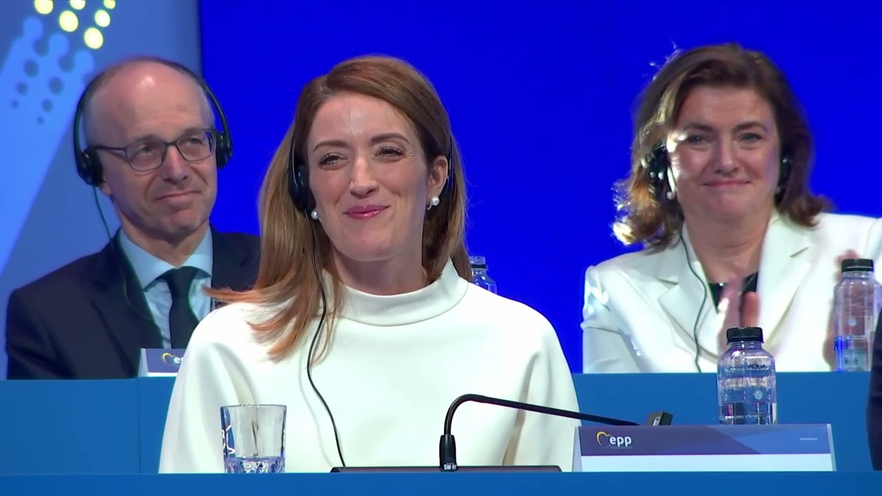 Ursula von der Leyen at the EPP Congress 2024 in Bucharest