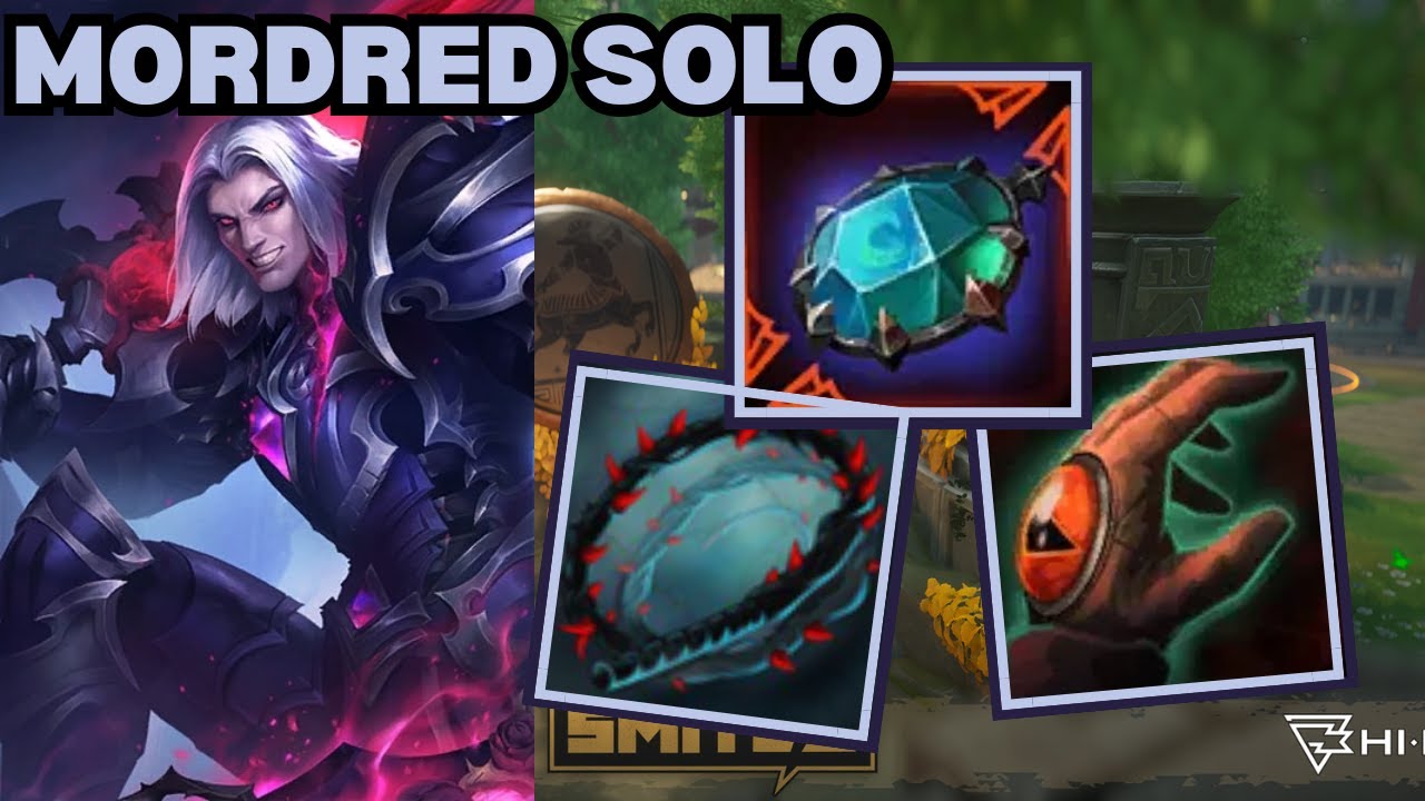 Invincible Mordred Build!! - Mordred Deity Solo Smite 2 Gameplay