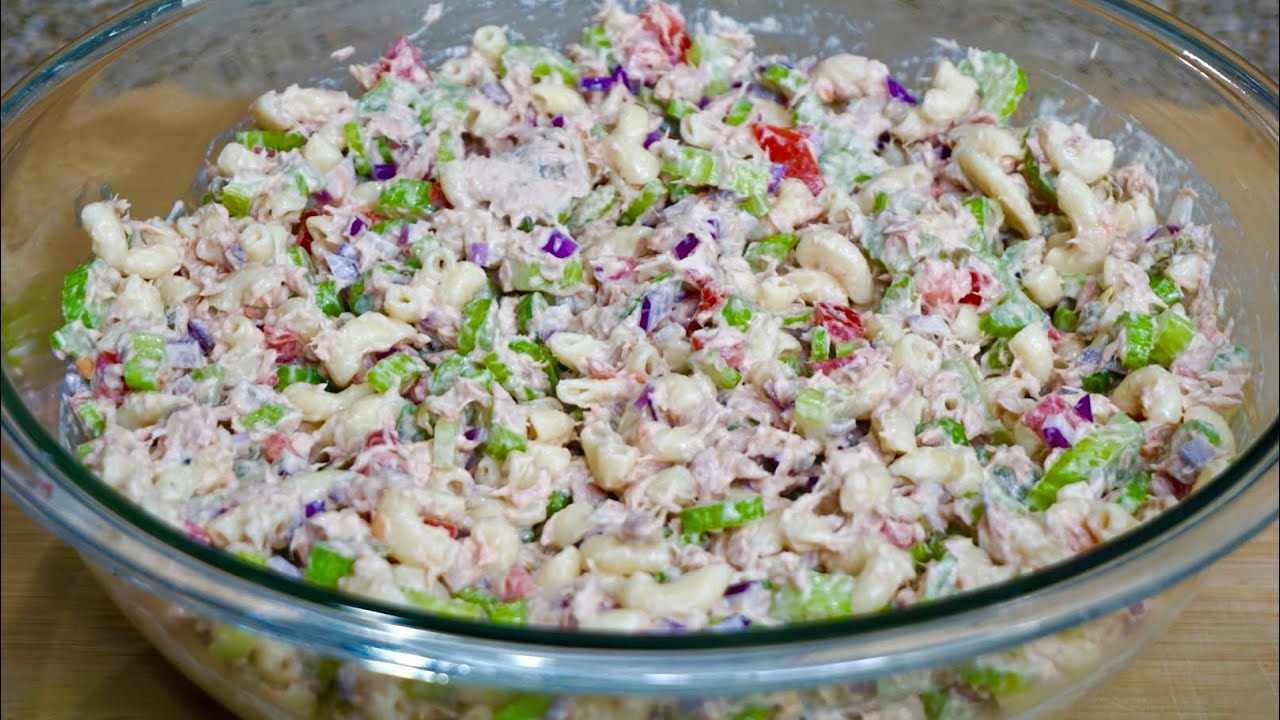 ¿Cómo hacer ensalada de coditos y atún? Económica y muy rica!