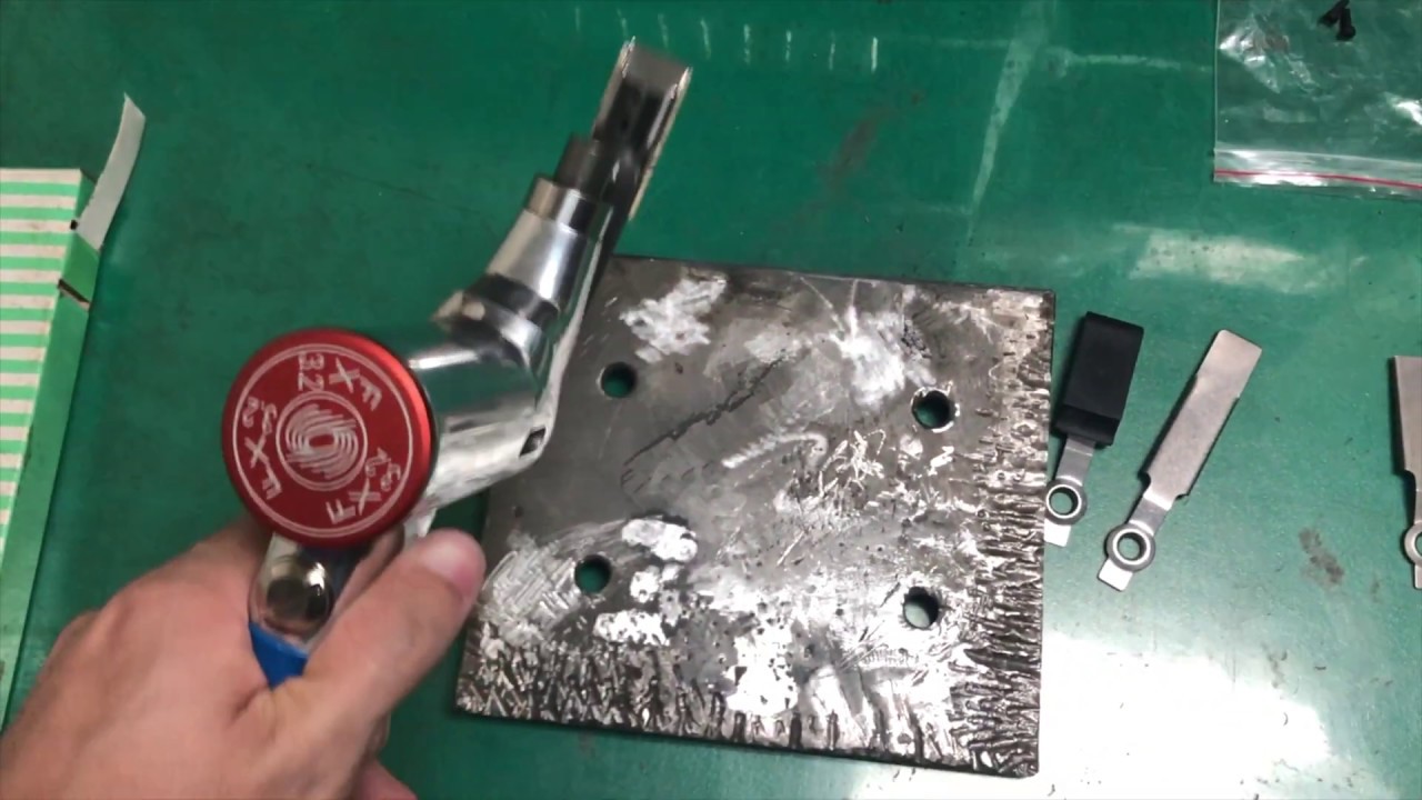 Lih Pneumatic力全氣動-Pistol Grinder with Reciprocating Track, Model No: FX-5.  Strokes 5.0, 3.2, 1.6 mm