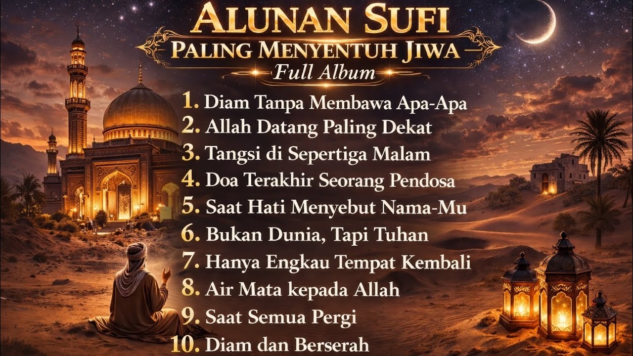 Air Mata Kepada Allah| Alunan Sufi Paling Menyentuh Jiwa