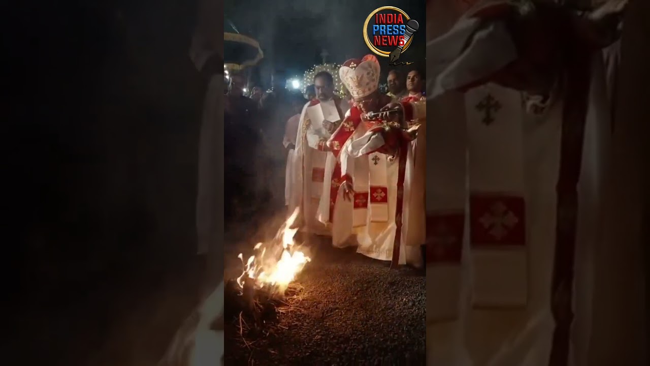 Jesus Christ Birth rituals in Church India Press News Exclusive @indiapressnews Christmas celebrate