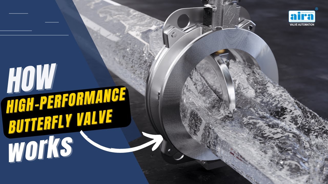 How High Performance Butterfly Valve Works | JMG Series
