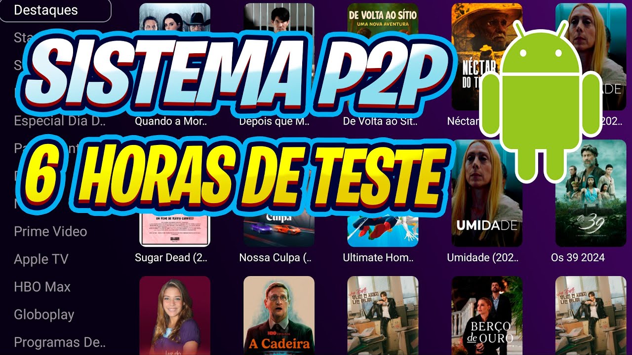 Eu Testei IPTV com Tecnologia P2P por 30 Dias e Descobri ZERO Travamentos! IPTV 2025