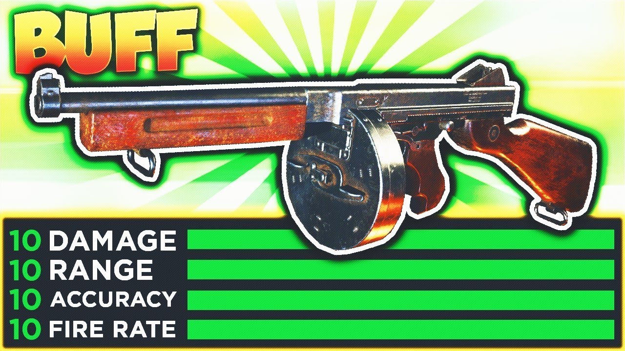 The New GOD GUN in COD WW2! (INSANE THOMPSON BUFF)