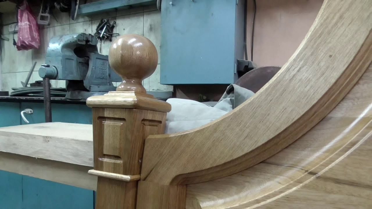 Изготовление кровати.  Изголовье. Авторская работа.
