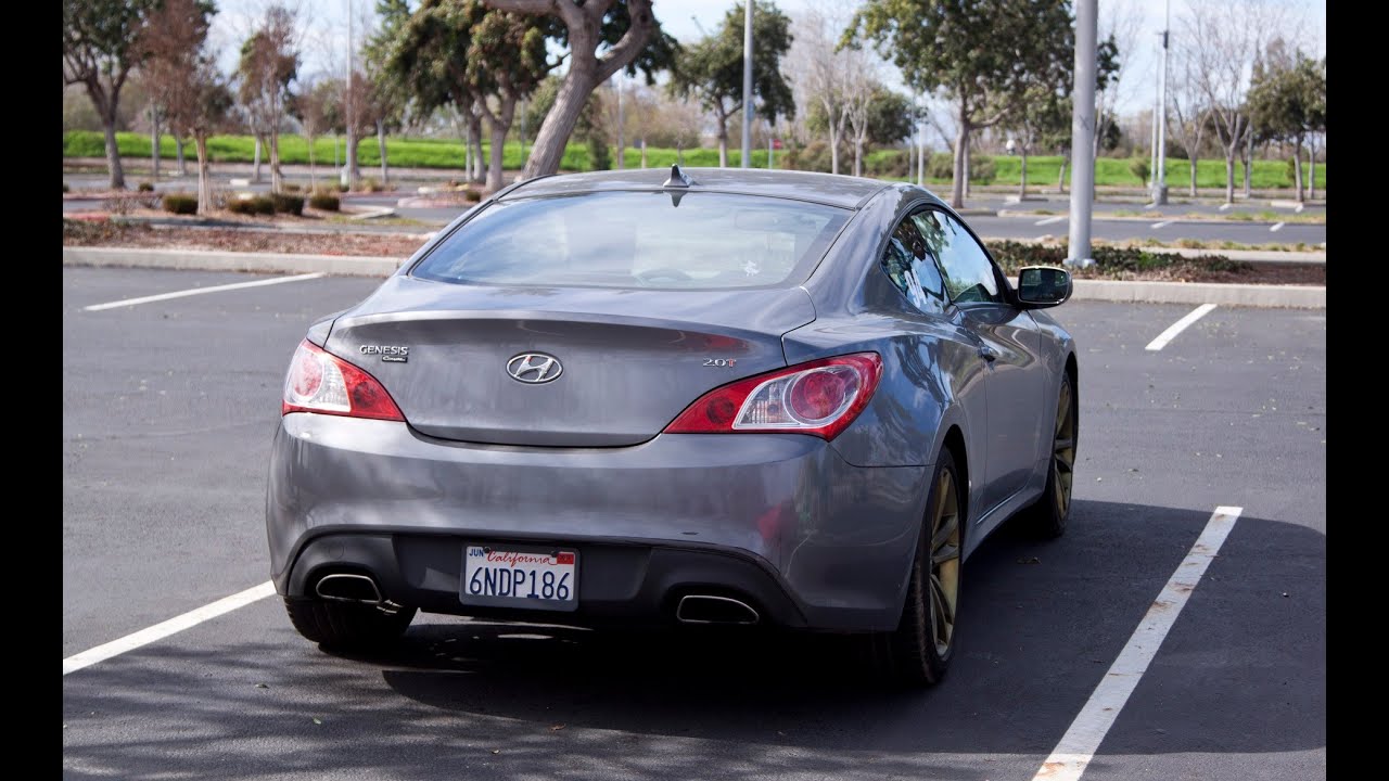 2010 Hyundai Genesis Coupe 2.0T - POV test drive