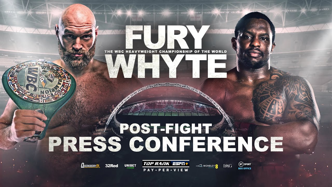 Tyson Fury vs Dillian Whyte | POST-FIGHT PRESS CONFERENCE