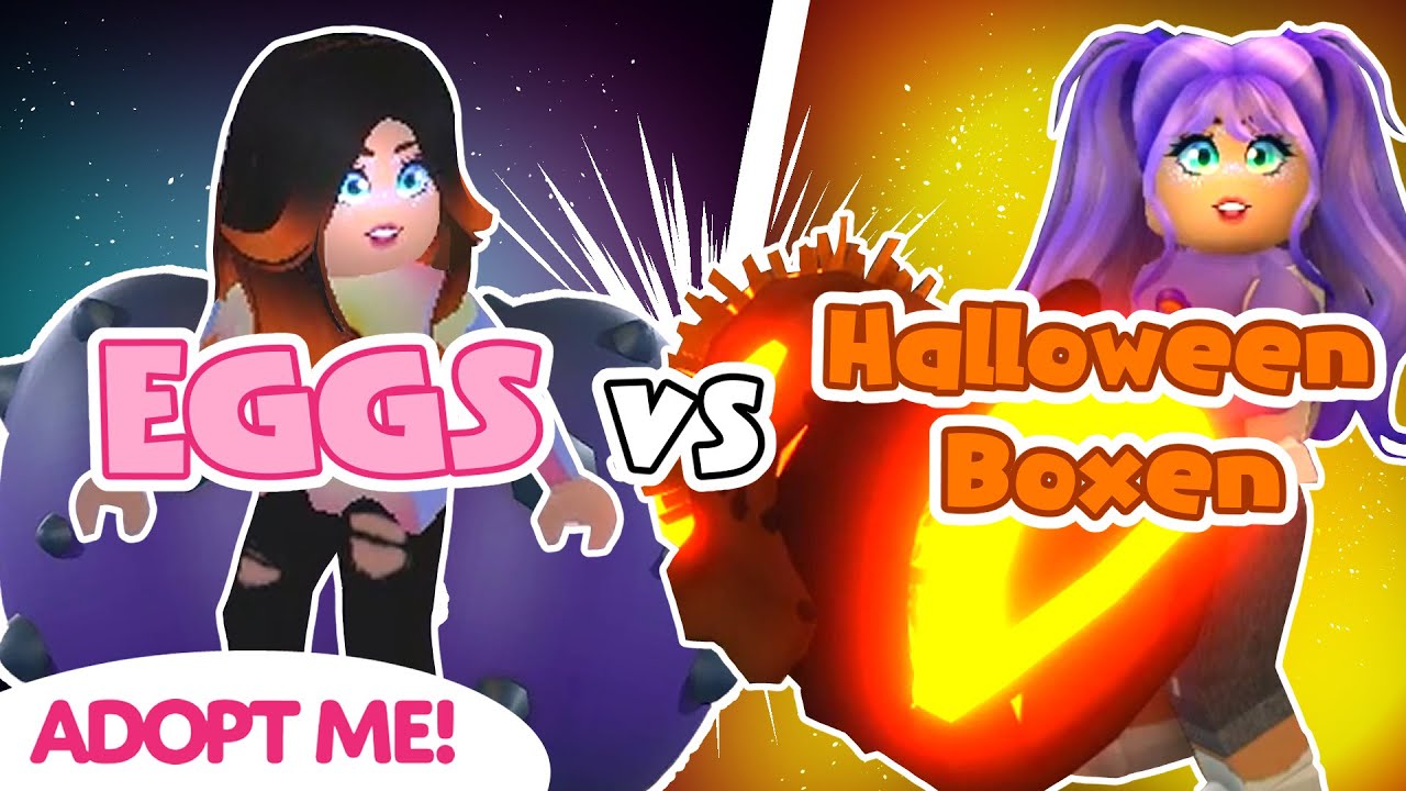 30 HALLOWEEN BOXEN vs. ADOPT ME EGGS öffnen!