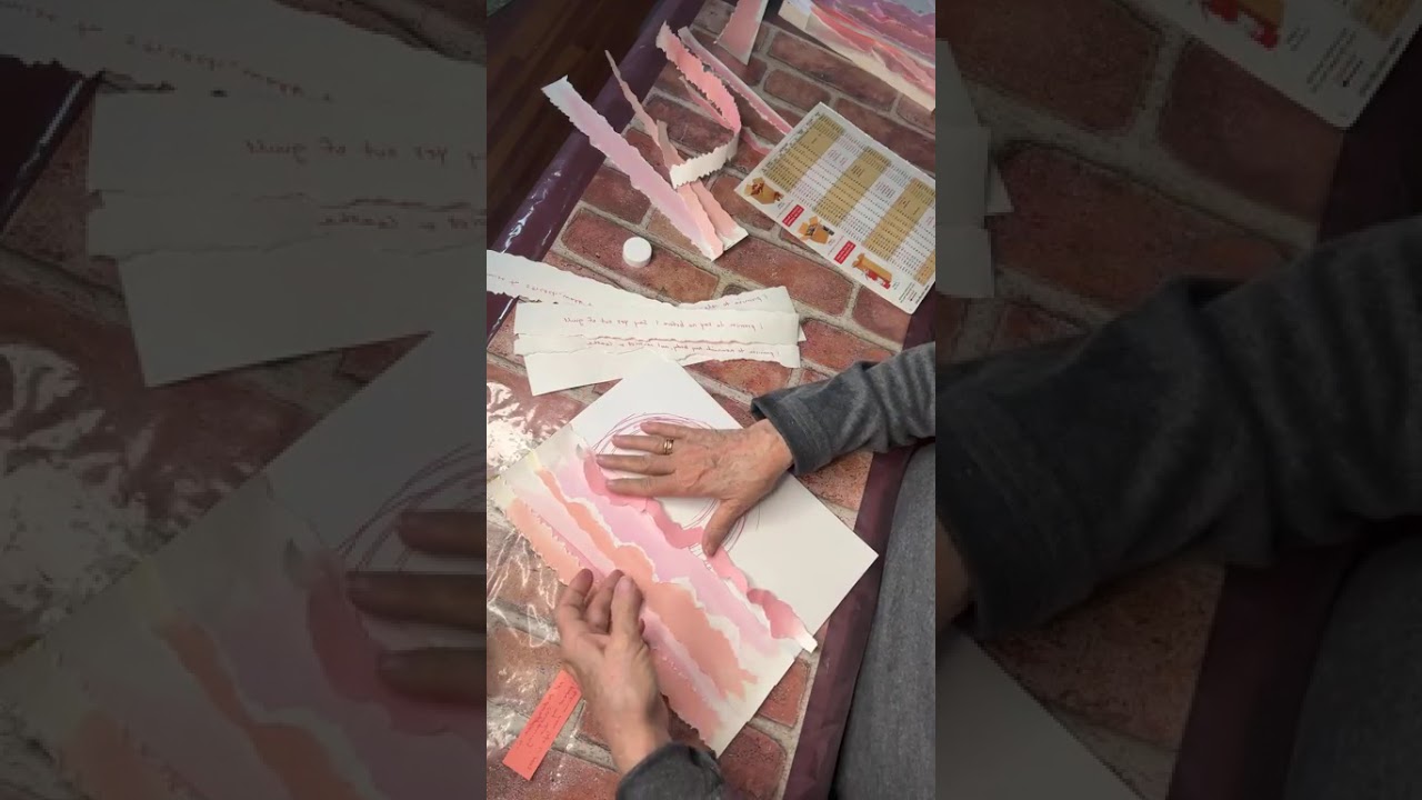 Mixed Media Reflective Art for Midlife Women
