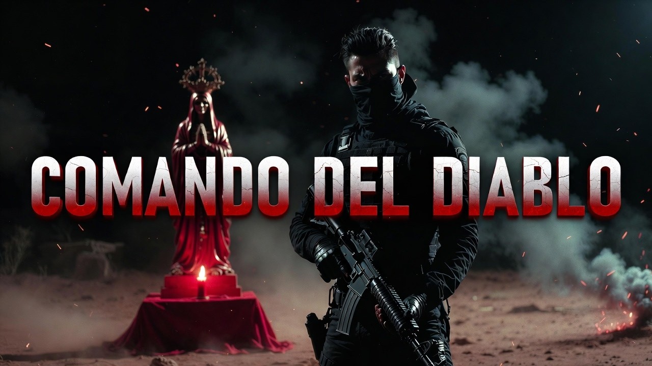 DEL COMANDO DEL DIABLO ☠️ | Corrido Bélico Tumbado Oscuro | Santa Muerte |
