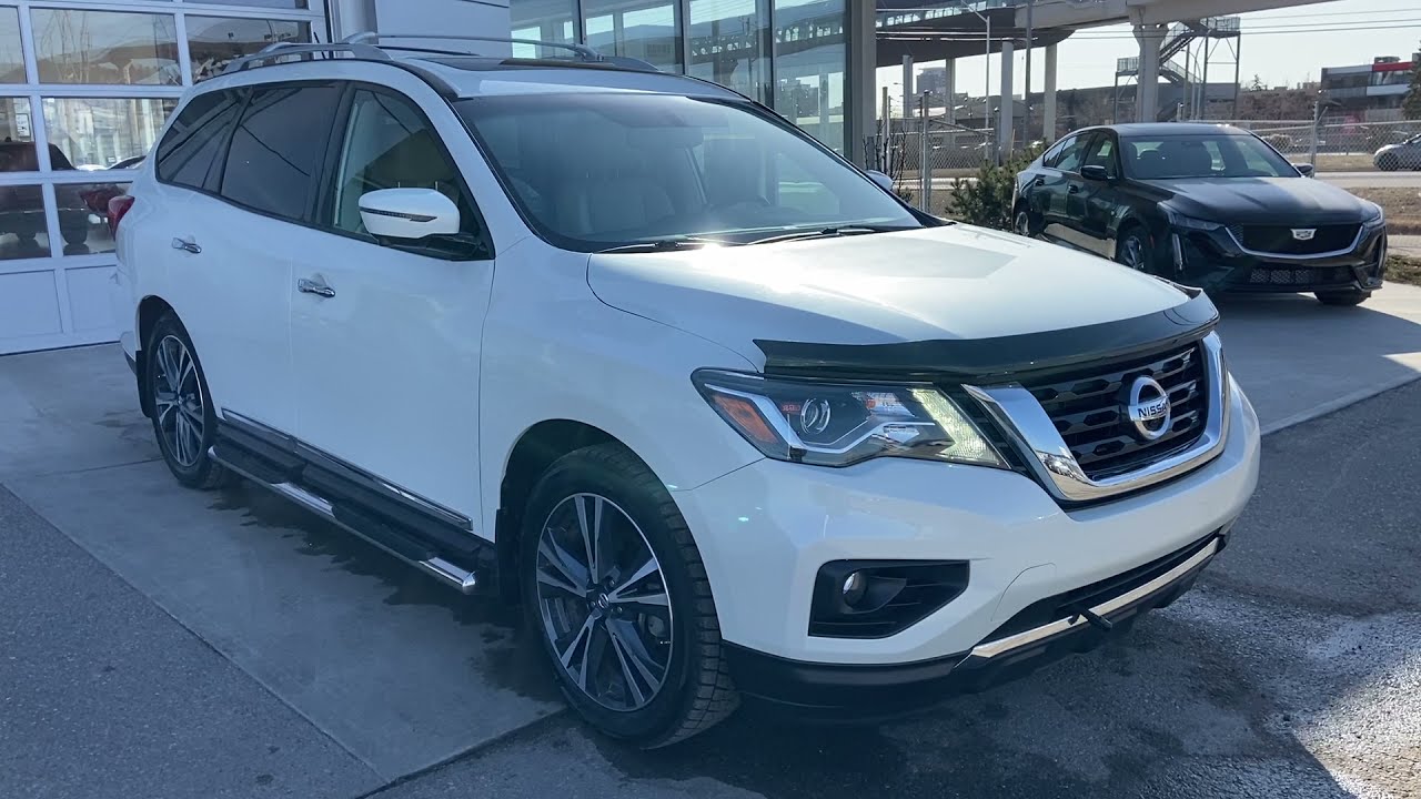 White 2018 Nissan Pathfinder 4x4 Platinum Review   - GSL GM City - Calgary