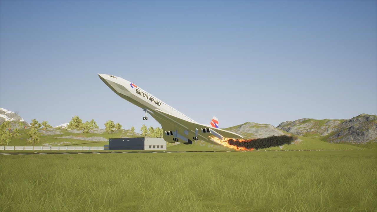 PLANE CRASH recreations In Brick Rigs!