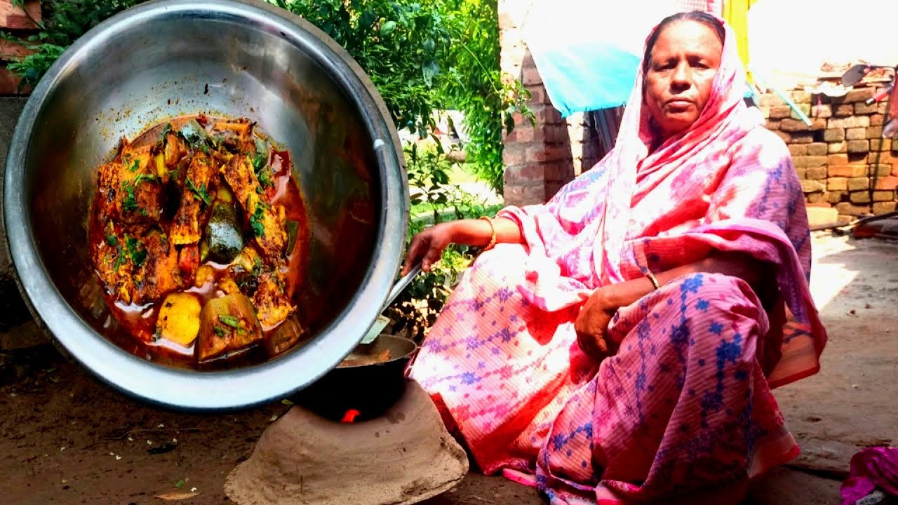 Dhela Macher Recipe🐠। Delicious Dhela Fish Broth Recipe From Bangali Village Food Channel😋