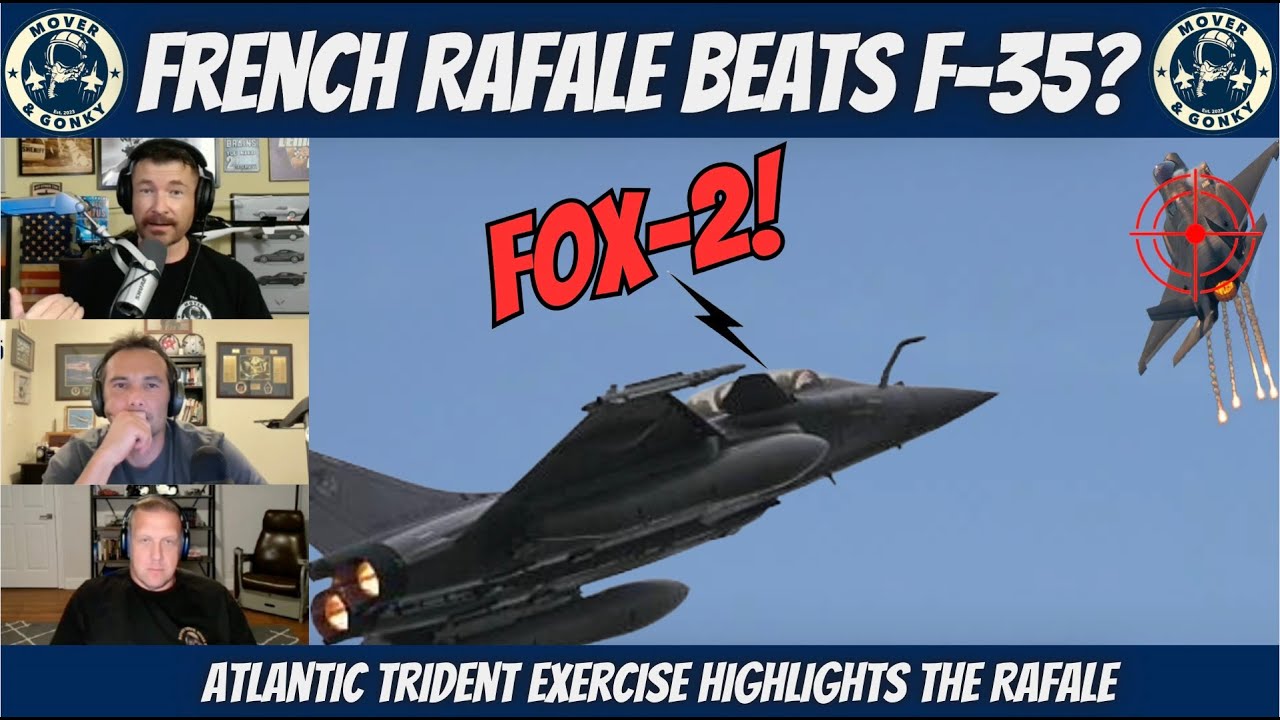French Rafale Beats American F-35 in Dogfight – US Fighter Pilots React