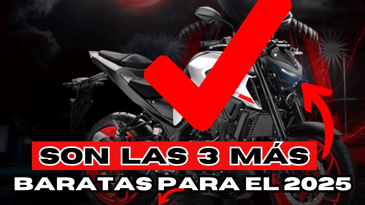 Las nuevas BESTIAS con el PRECIO más BAJO para el 2025 MOTOS #jemadis