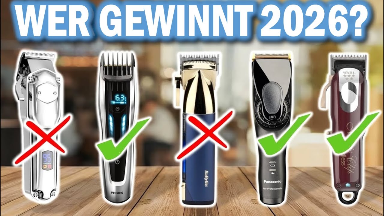 TOP 5 HAARSCHNEIDEMASCHINEN 2026! 🔥 | Die Besten Haarschneidemaschinen für Zuhause