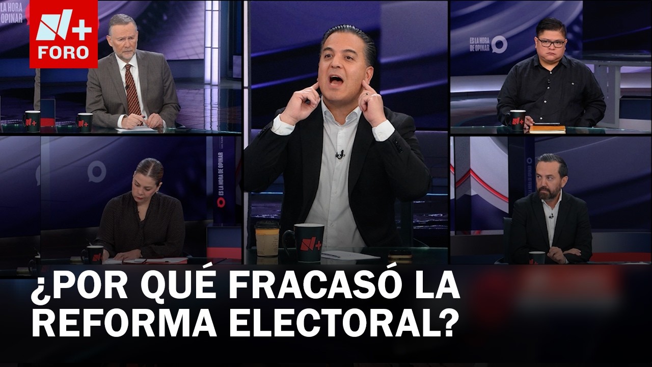 ¿Quién gana y quién pierde con el rechazo a la Reforma Electoral en México? | Es la Hora de Opinar
