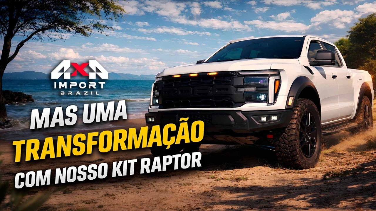 Ranger 2014 virou F150 Raptor 2026! Olha essa transformação absurda