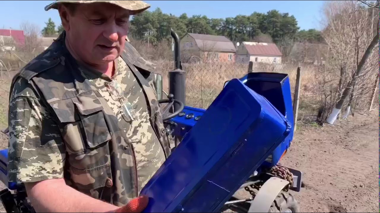 Саныч из Таращи знает толк в железе! Модернизация Forte 161 LT-отзыв!картофелесажалка в деле.