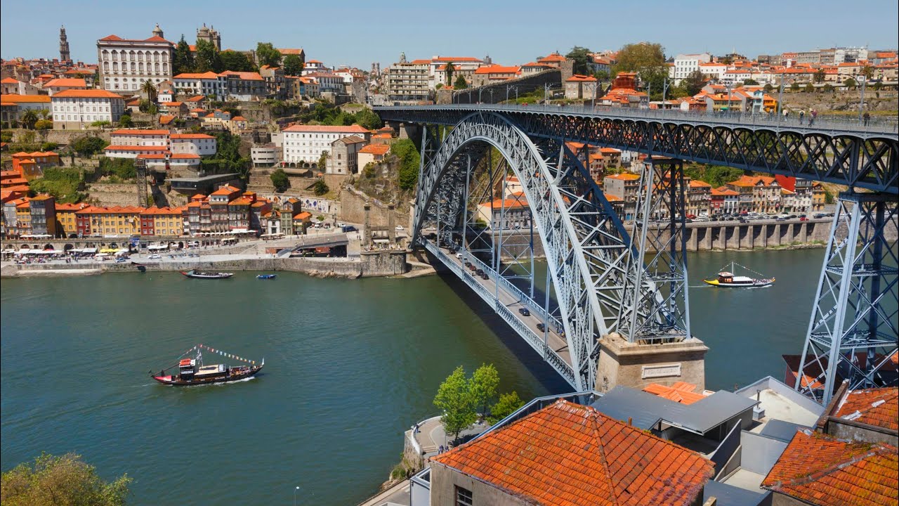 Vlog 2. Tour around Dom luis bridge and Durro river 🇵🇹  جولة على أهم المعالم السياحية في بورتو 