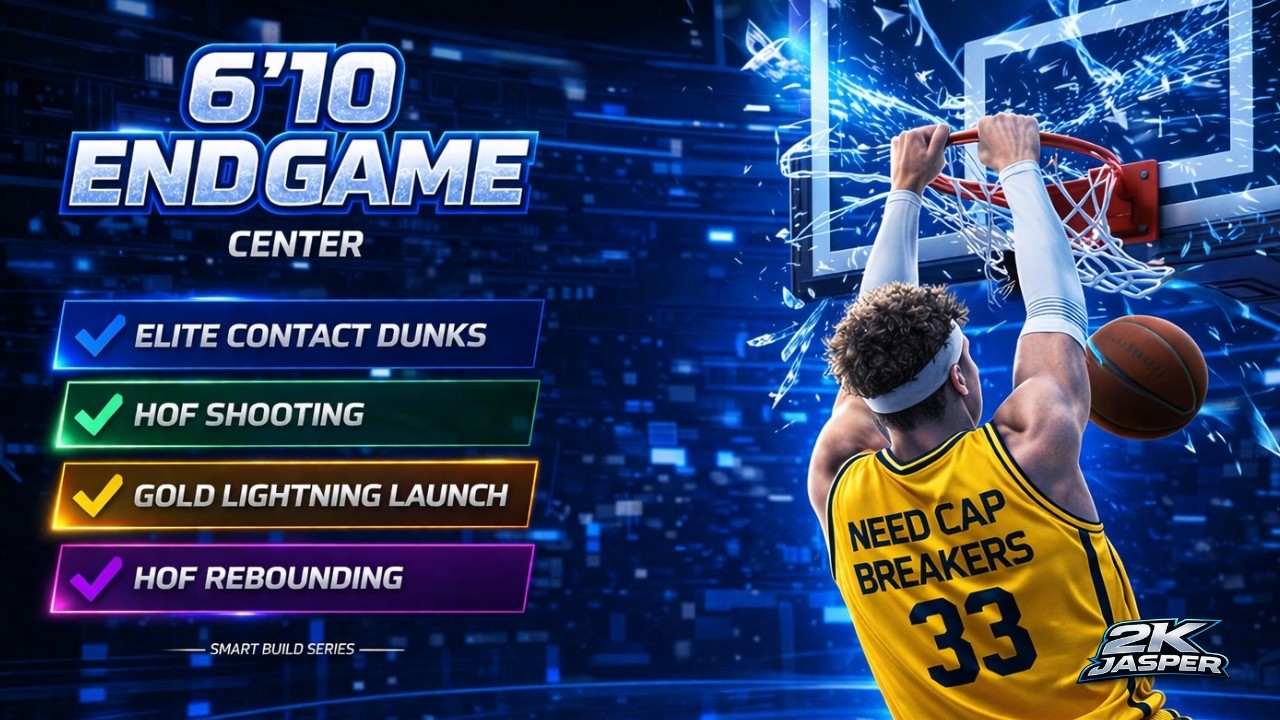 BEST ALL-AROUND 6'10 CENTER BUILD IN NBA 2K26! PLAYMAKING DEFENSE FINISHING